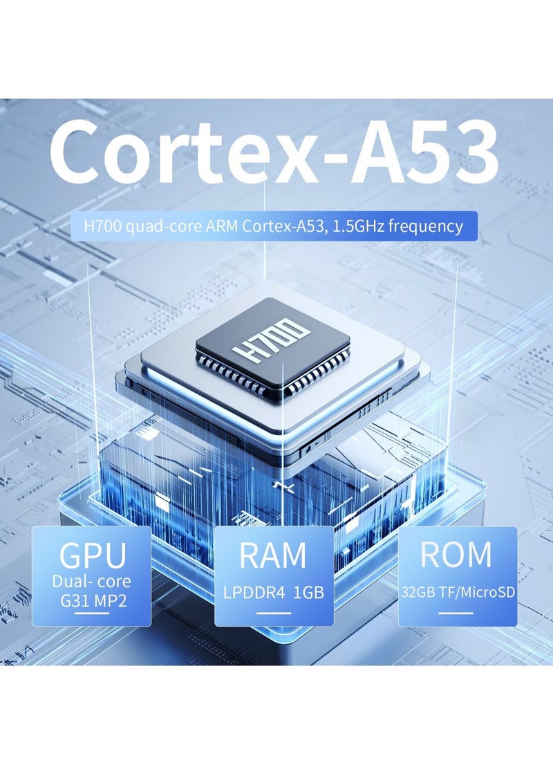 ANBERNIC RG 34XX Handheld Game Console H700 quad-core ARM Android 13 3.4-inch IPS full-view angle 3500mAh 5G WIFI Bluetooth Retro Video Players (Black 32+128G