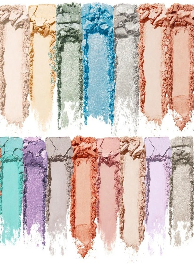 Milani Gilded Pastel Eyeshadow Palette – 15 Soft & Vibrant Shades with Matte, Shimmer & Metallic Finishes for Dreamy Pastel Looks