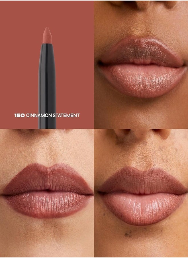 Milani Understatement Lipliner - 150, Cinnamon – Long-Lasting, Creamy & Smudge-Proof Lip Pencil for Precise Definition