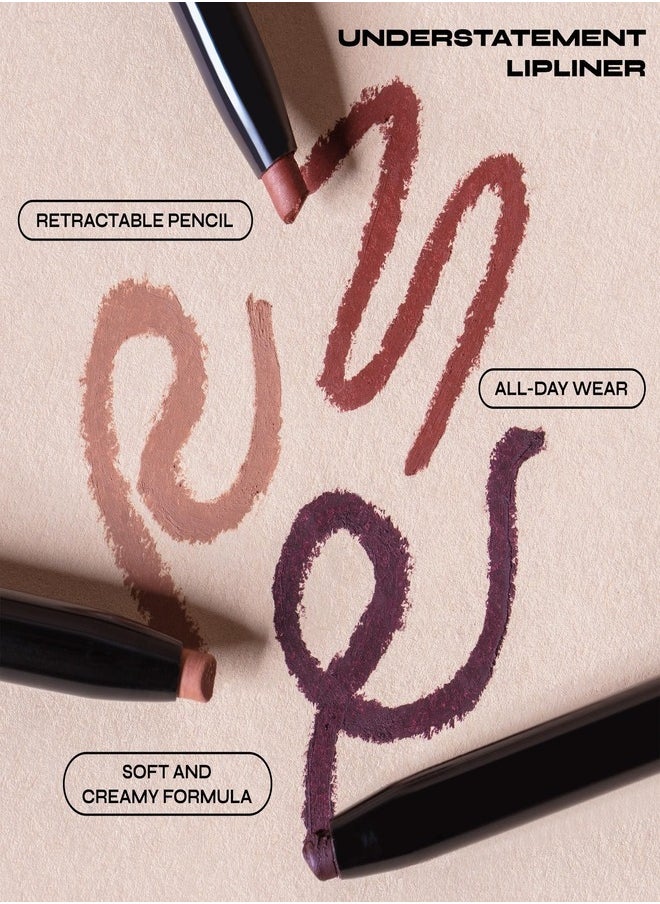 Milani Understatement Lipliner - 150, Cinnamon – Long-Lasting, Creamy & Smudge-Proof Lip Pencil for Precise Definition