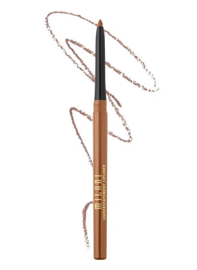 Milani Understatement Lipliner - 160, Café Au Lait – Long-Lasting, Creamy & Smudge-Proof Lip Pencil for Precise Definition