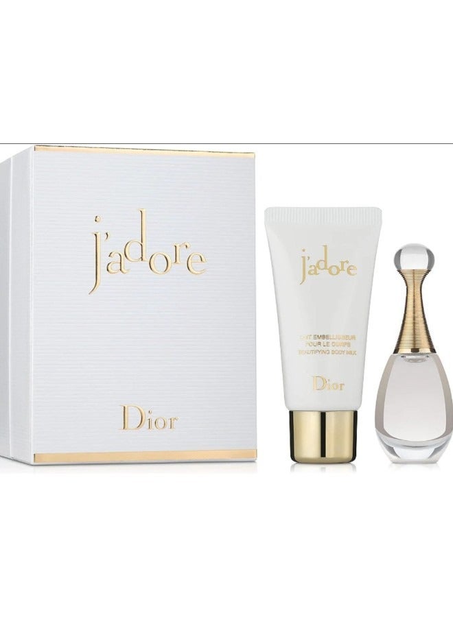 J'adore Mini Set EDP + Body Milk 25ml