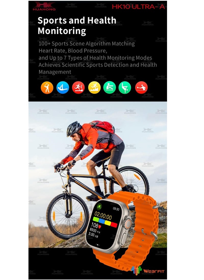 HK10 ULTRA-A Smartwatch 2.02 Inches Large Screen