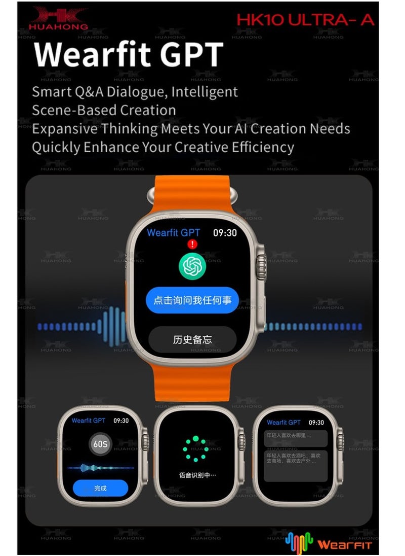 HK10 ULTRA-A Smartwatch 2.02 Inches Large Screen