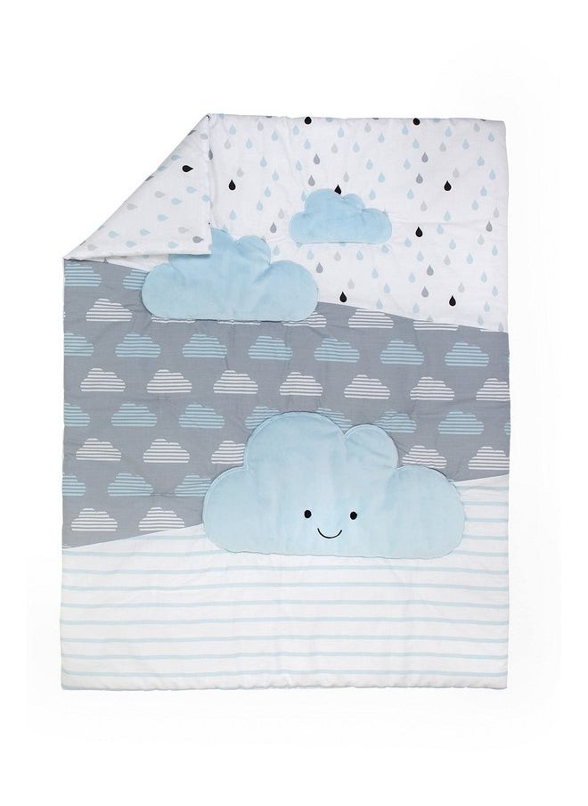 NoJo Little Love 5 Piece Comforter Set, Happy Little Clouds