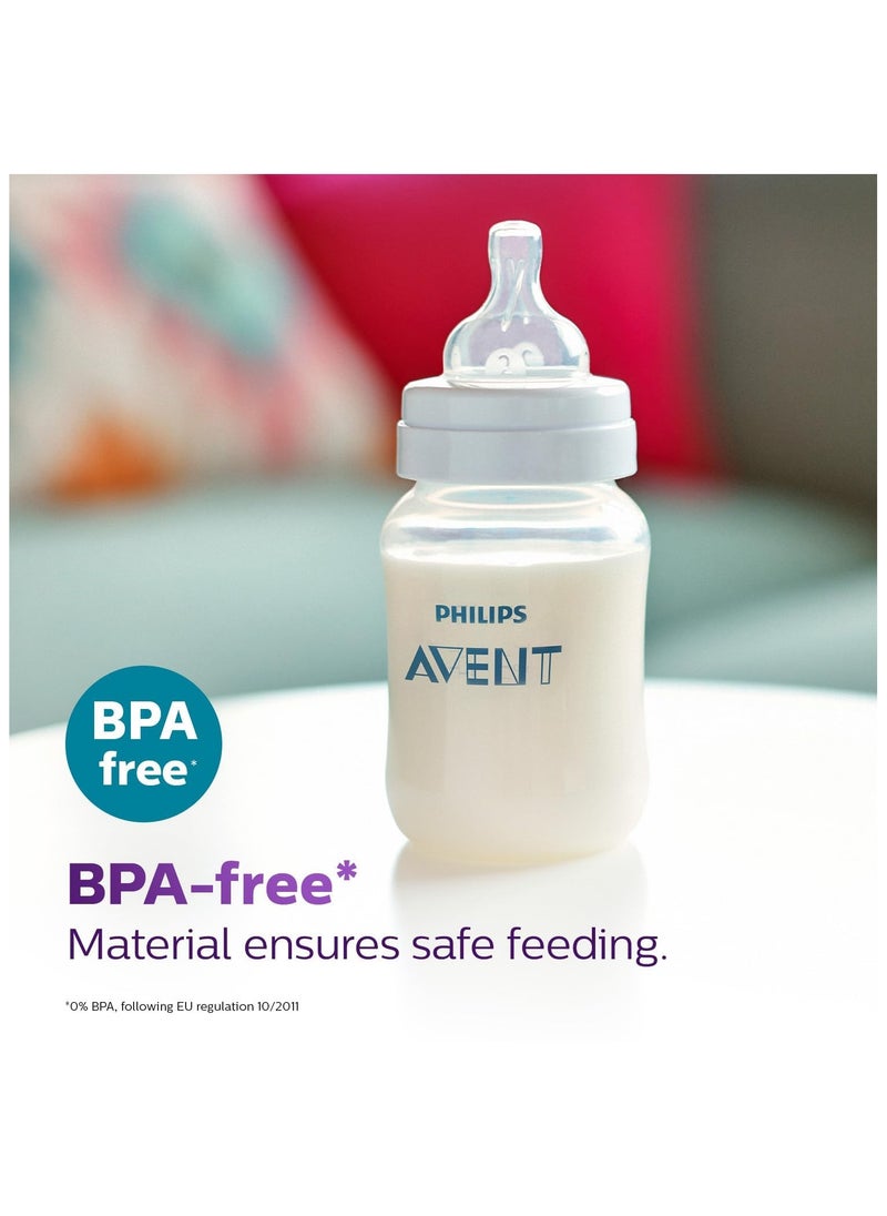 AVENT Philips Anti Colic Bottle 260ml (Twin Pack) White - SCY103/20
