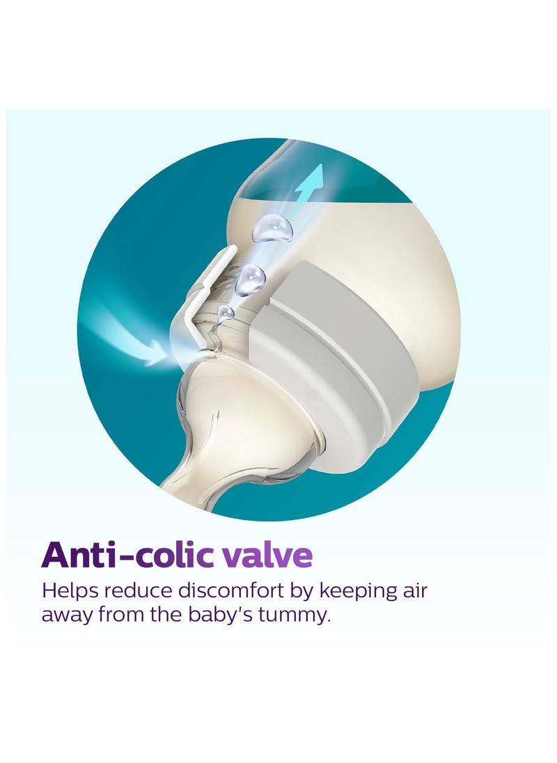 AVENT Philips Anti Colic Bottle 260ml (Twin Pack) White - SCY103/20