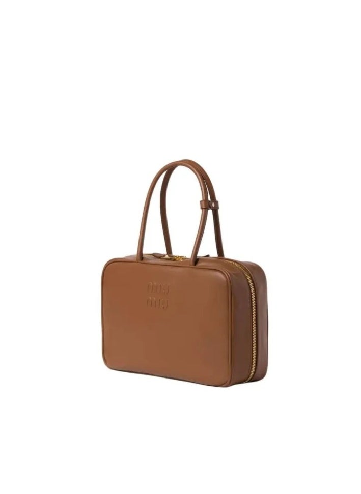 MIU Leather Beau Bag Shoulder Crossbody