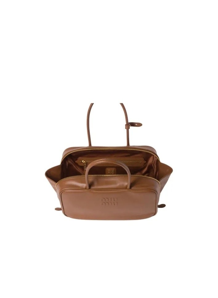 MIU Leather Beau Bag Shoulder Crossbody