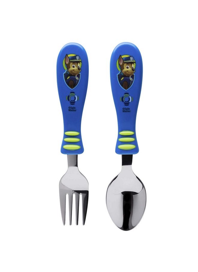 zak! PAW Patrol - 5-Piece Dinnerware Set - Durable Plastic & Stainless Steel - Includes Tumbler, 8-Inch Plate, 6-Inch Bowl, Fork & Spoon - Suitable for Kids Ages 3+