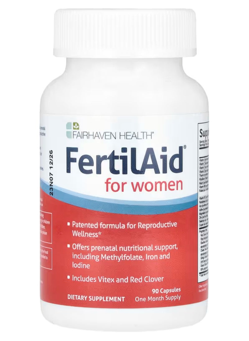 FertilAid for Women, 90 Capsules