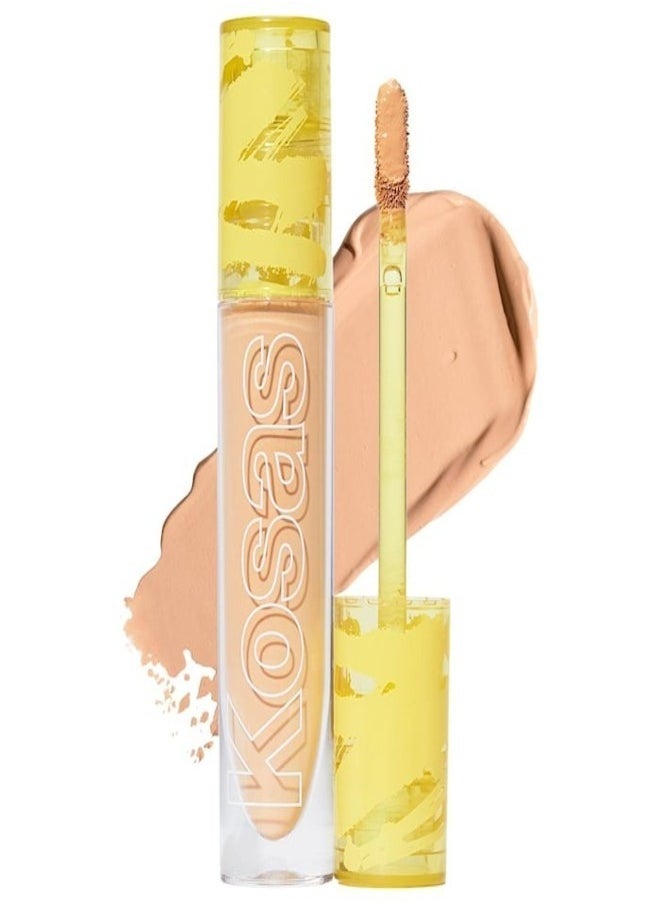 Kosas Kosas Revealer Super Creamy & Brightening Concealer with Caffeine & Hyaluronic Acid, Shade 5.8 N - Medium With Neutral Undertones 5g - Medium to Full Coverage