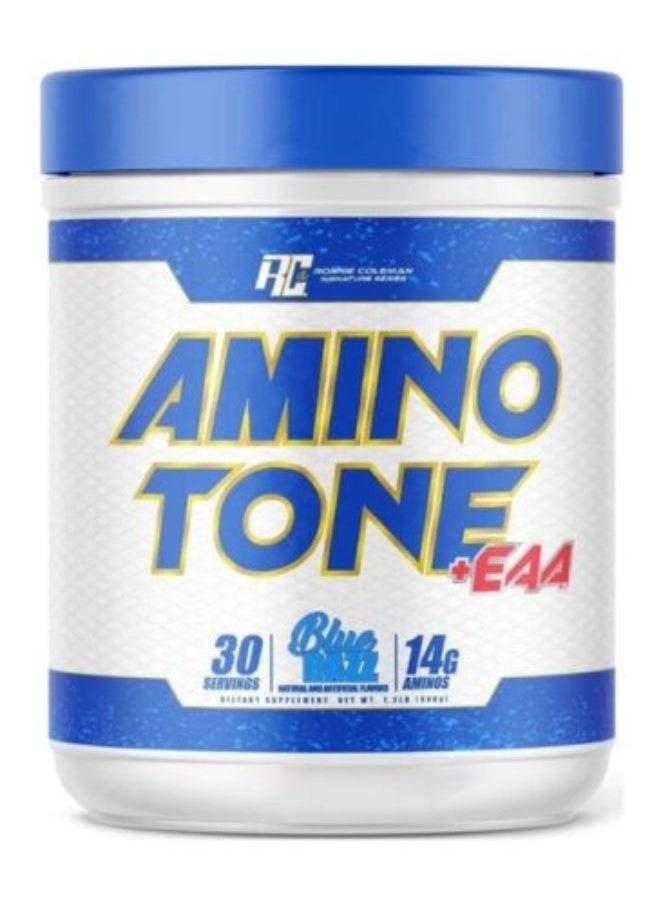 Ronnie Coleman Amino Tone + Eaa  Blue Raz Flavor 30 Servings