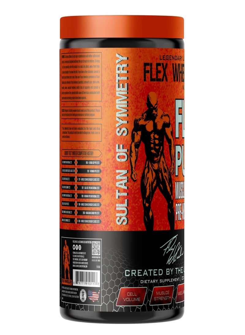 Flex Wheeler Nutrition Flex Pump Muscle Volumizing Pre-Workout Pack - Maximum Strength & Vascularity