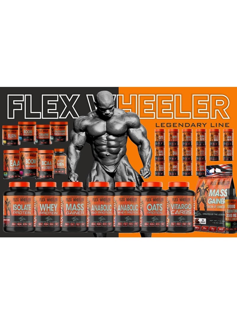 Flex Wheeler Nutrition Flex M-Stak - The Non-Hormonal Anabolic Stack for Muscle Growth