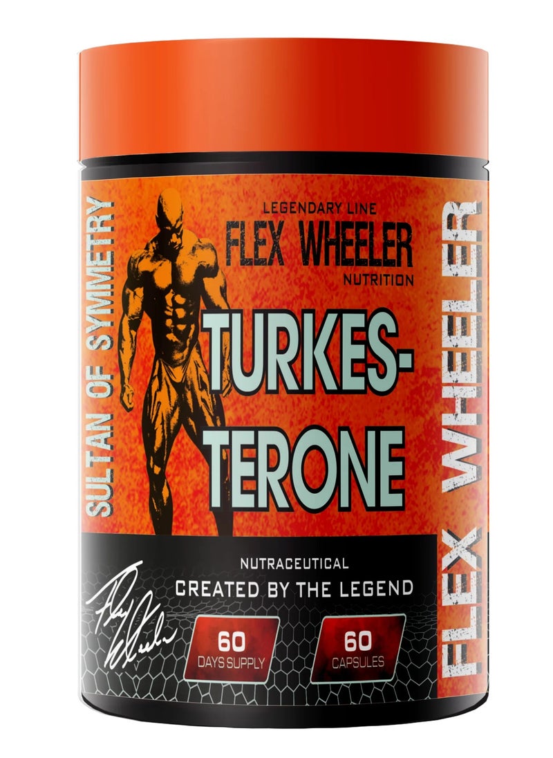 Flex Wheeler Nutrition Turkesterone - Muscle Growth & Recovery (60 Capsules)