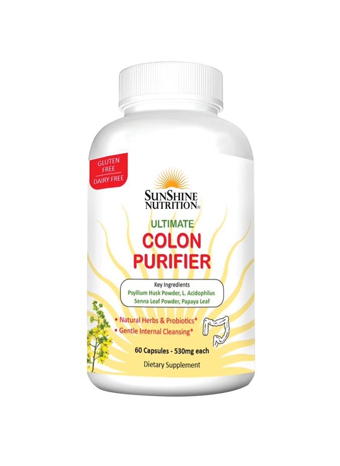 Sunshine Nutrition Ultimate Colon Purifier 60 Caps