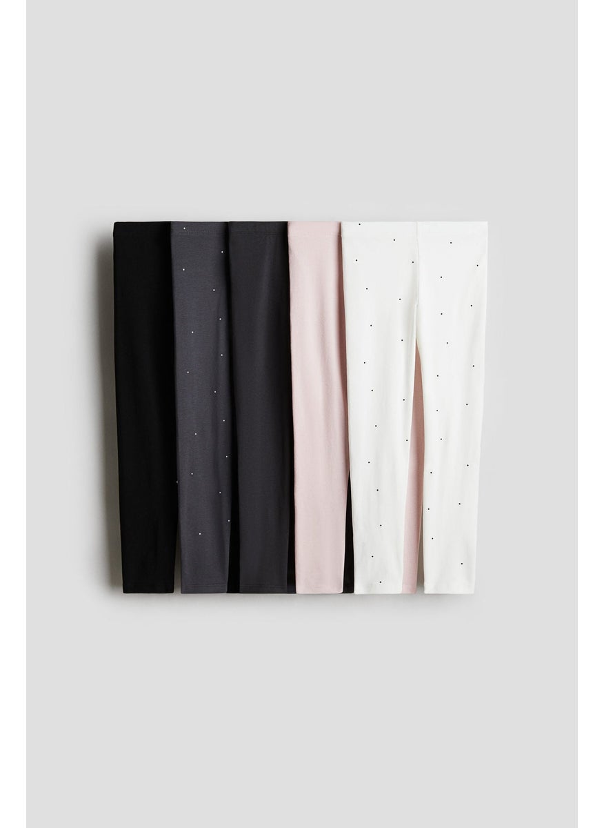 5-Pack Jersey Leggings