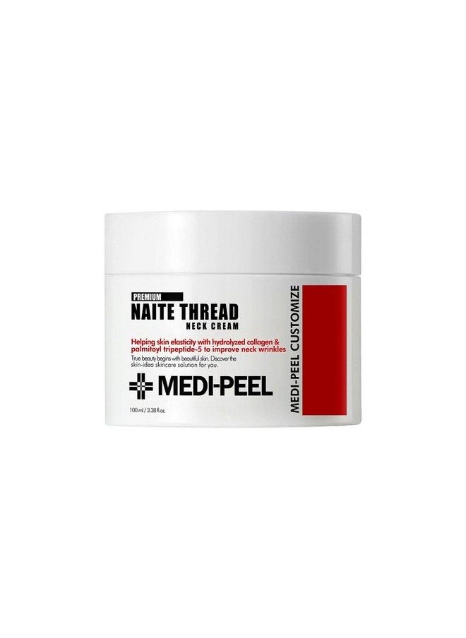 Naite Thread Neck Cream 100Ml ; Firming And Lifting Cream For Neck ; Neck Wrinkle Cream ; Antiaging Cream ; Wrinkle Repair ; Botox Effect Cream ; Elasticity For Your Neck