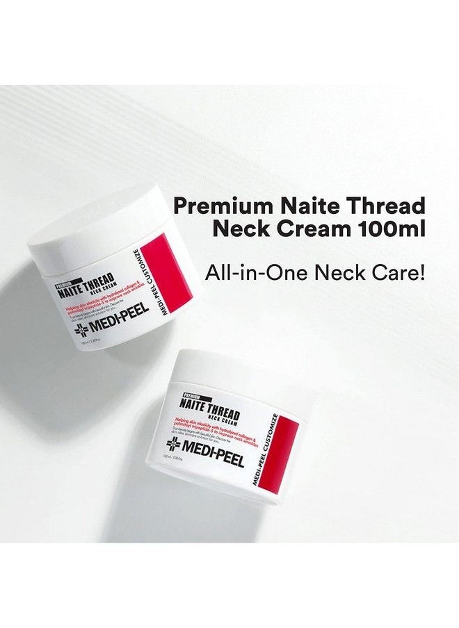 Naite Thread Neck Cream 100Ml ; Firming And Lifting Cream For Neck ; Neck Wrinkle Cream ; Antiaging Cream ; Wrinkle Repair ; Botox Effect Cream ; Elasticity For Your Neck