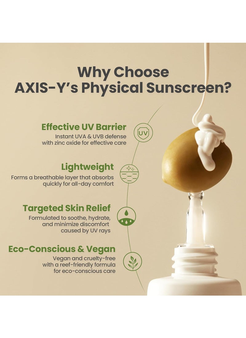 AXIS-Y Dark Spot Correcting Glow Serum and Complete No Stress Physical Sunscreen Duo Pack