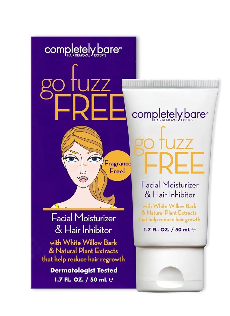 go Fuzz Free Facial Moisturizer & Hair Inhibitor 1.7 fl oz 50ml