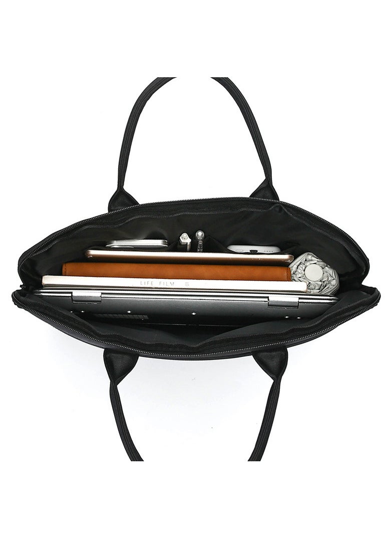 Men's business handbag Waterproof Oxford cloth zipper briefcase file bag
