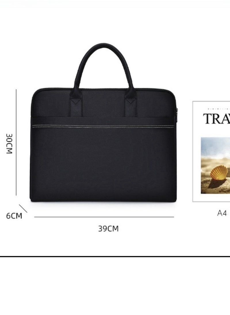 Men's business handbag Waterproof Oxford cloth zipper briefcase file bag