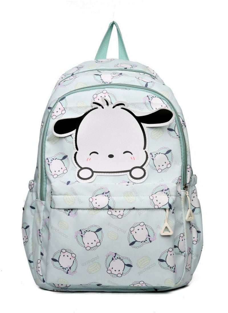 Pochacco Backpack for School Kids Backpack Laptop Backpack School Bag Cute Anime Backpack for Girls Boys