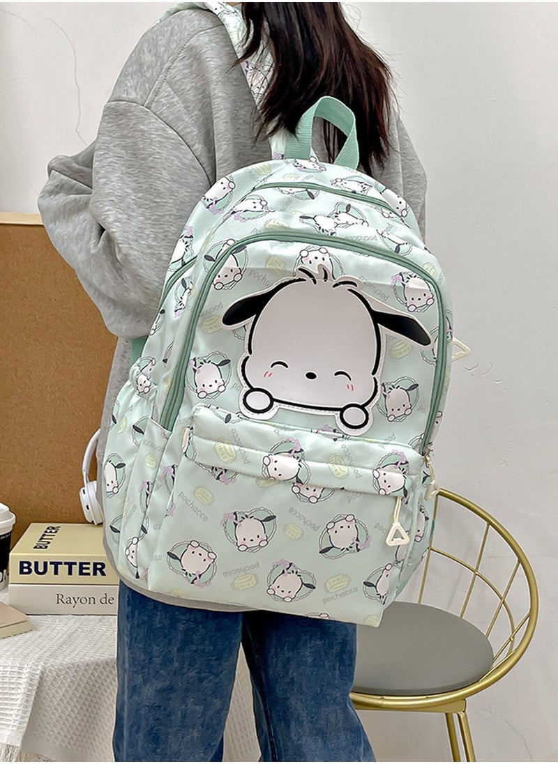 Pochacco Backpack for School Kids Backpack Laptop Backpack School Bag Cute Anime Backpack for Girls Boys