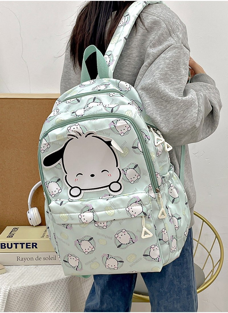 Pochacco Backpack for School Kids Backpack Laptop Backpack School Bag Cute Anime Backpack for Girls Boys