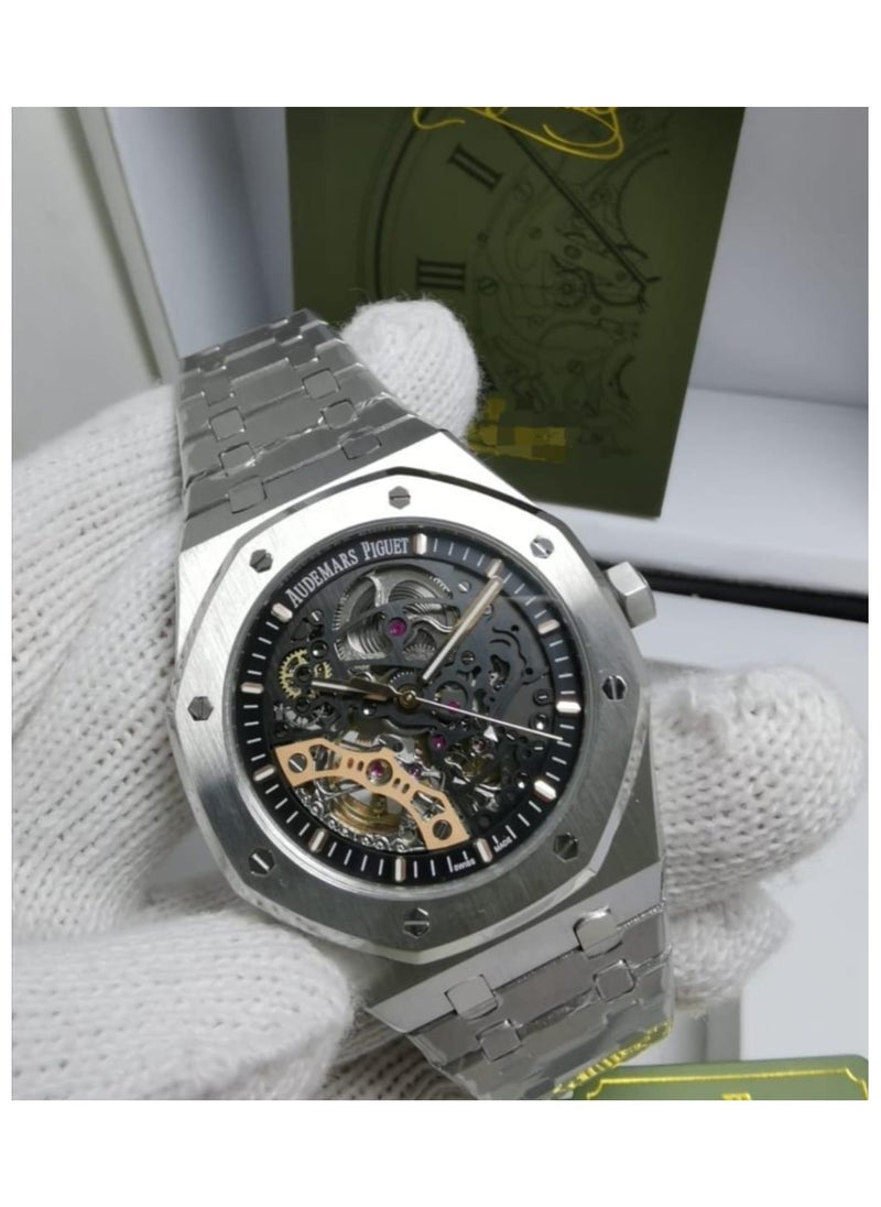 Luxury Automatic Chain Mechanical Watch Steel,