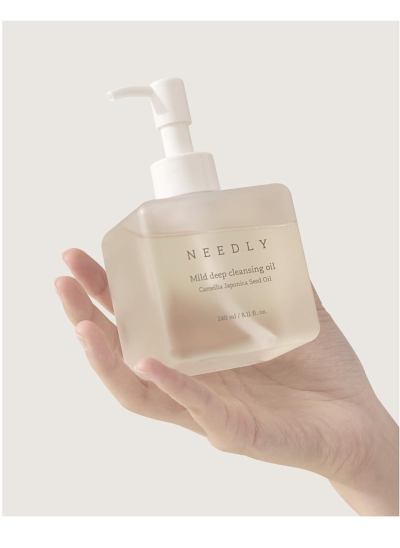 NEEDLY | Mild Cleansing Oil | Mild and deep cleanser | Blackheads & Impurities removal | Immediate improvement on blackheads