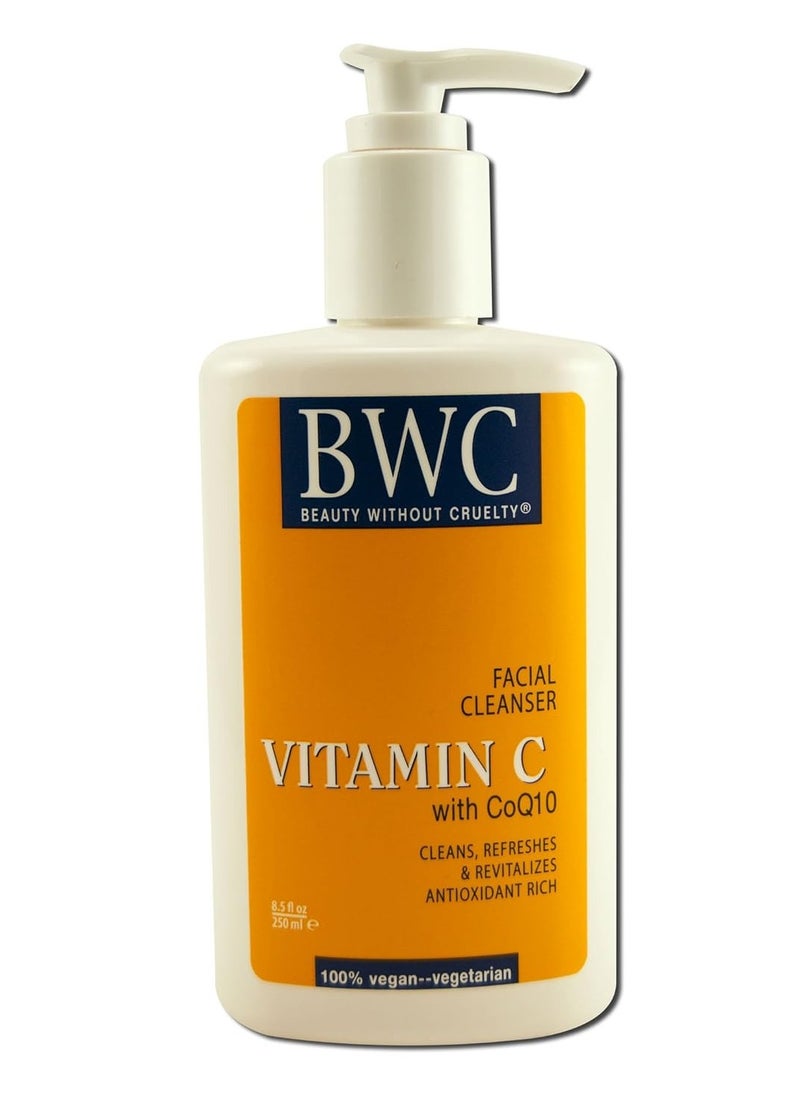 Beauty Without Cruelty Organic Vitamin C With CoQ10 Facial Cleanser - 8.5 fl oz