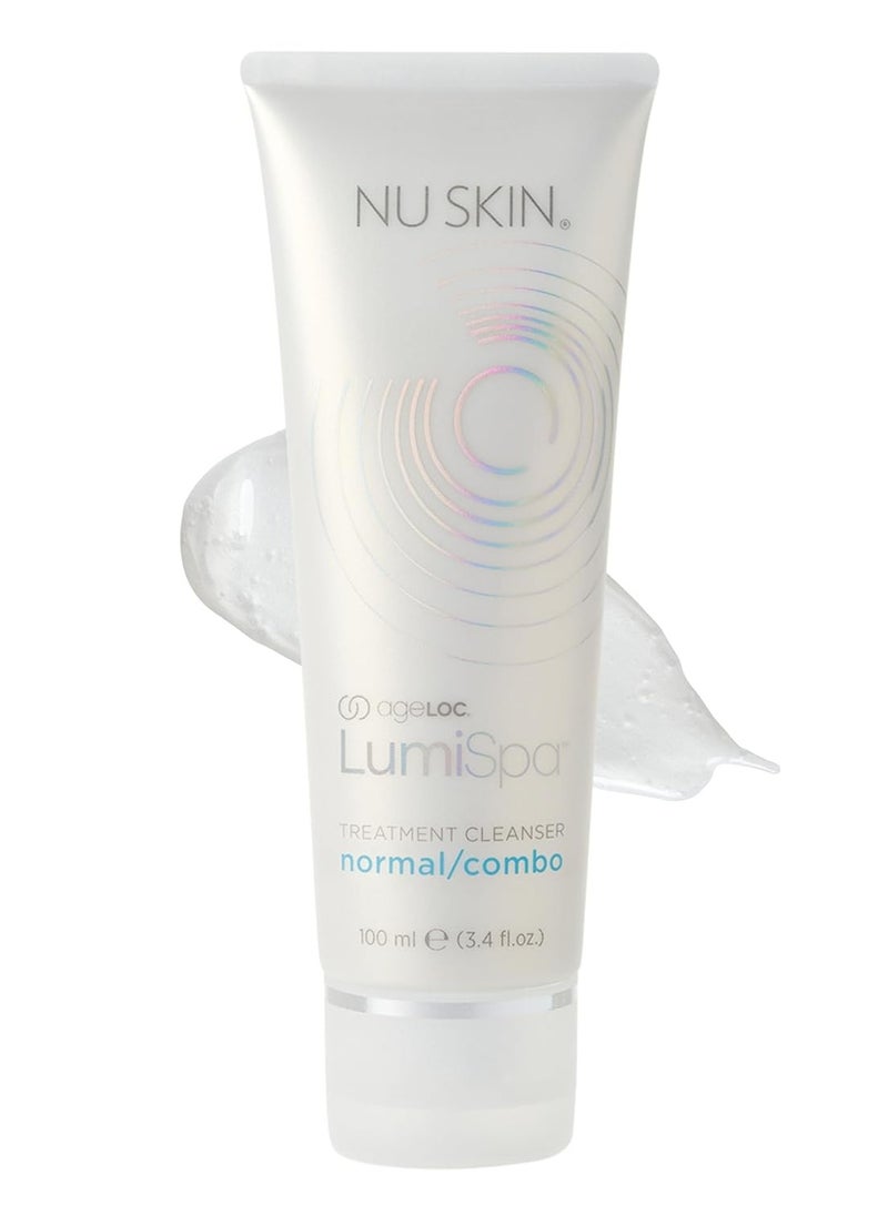 Nu Skin ageLOC LumiSpa Cleanser 3.4 fl oz (Normal/Combo) - Expertly Formulated Skincare Solution for Precise, Gentle Cleansing, and Enhanced LumiSpa Performance, Infused with ageLOC Technology