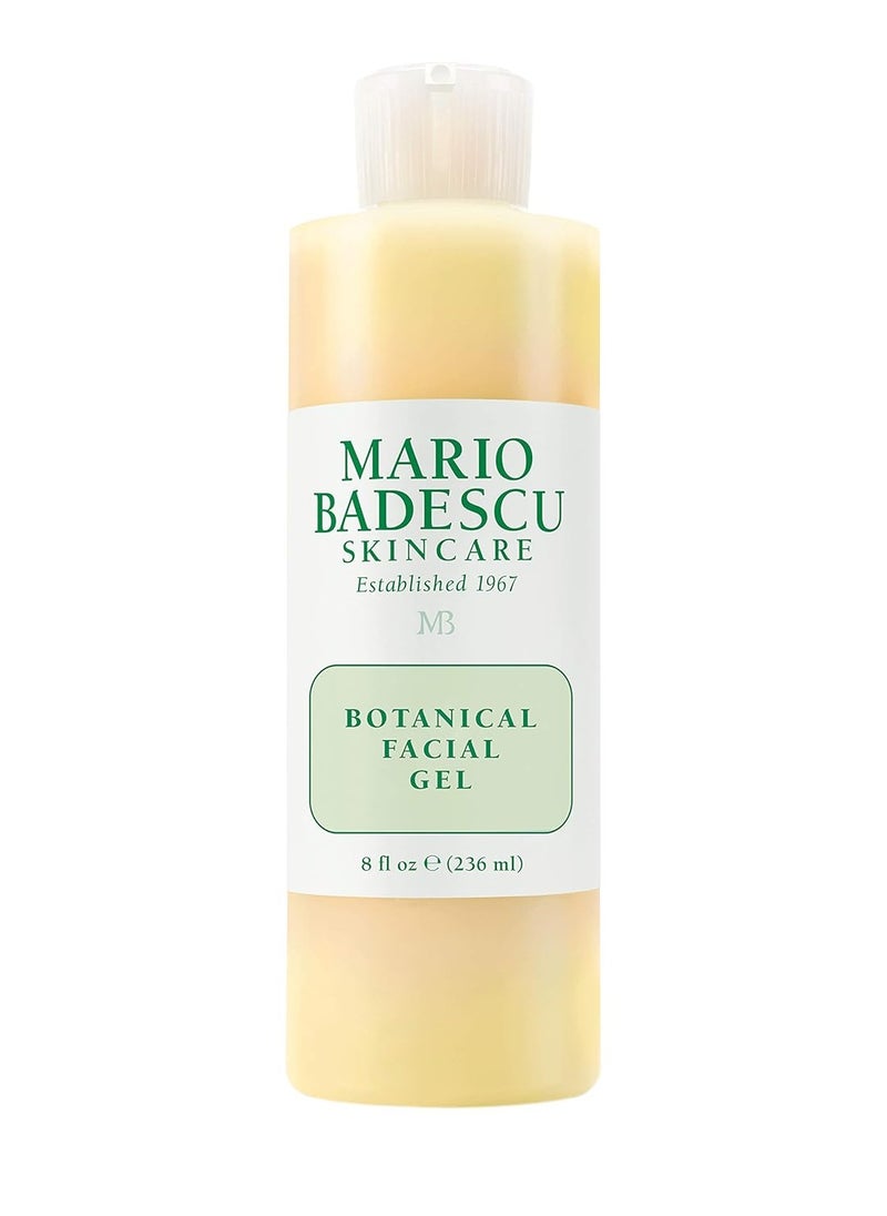 Mario Badescu Botanical Facial Gel Cleanser - Lightweight, Oil-Free Face Wash for Women and Men - Face Cleanser Infused with Refreshing AHA Grapefruit Extracts