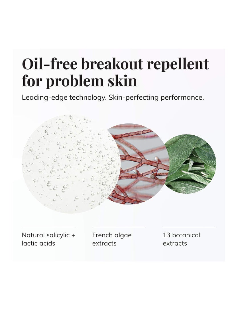 Le Mieux Exfoliating Cleansing Gel - Deep Pore Lactic & Salicylic Acid Face Wash with Hyaluronic Acid & Aloe, Ideal for Oily or Blemish-Prone Skin, No Parabens or Sulfates (6 oz / 180 ml)