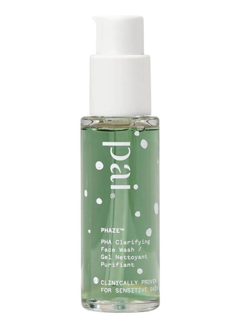 PAI SKINCARE London | PHAZE PHA Clarifying Face Wash, Blemish & Blackhead Control, Sulphate Free, Clinically Proven for Sensitive Skin, 28ml Travel