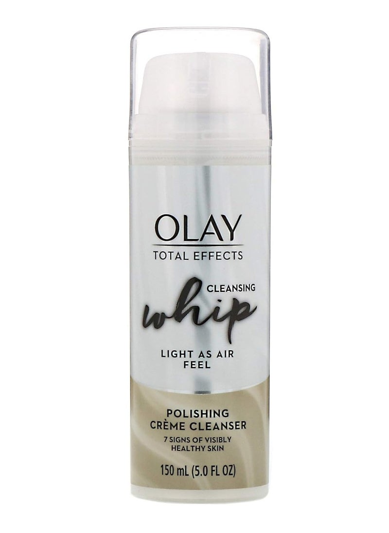 Olay Total Effects Whip Cleanser Pump, 5.0 Ounce