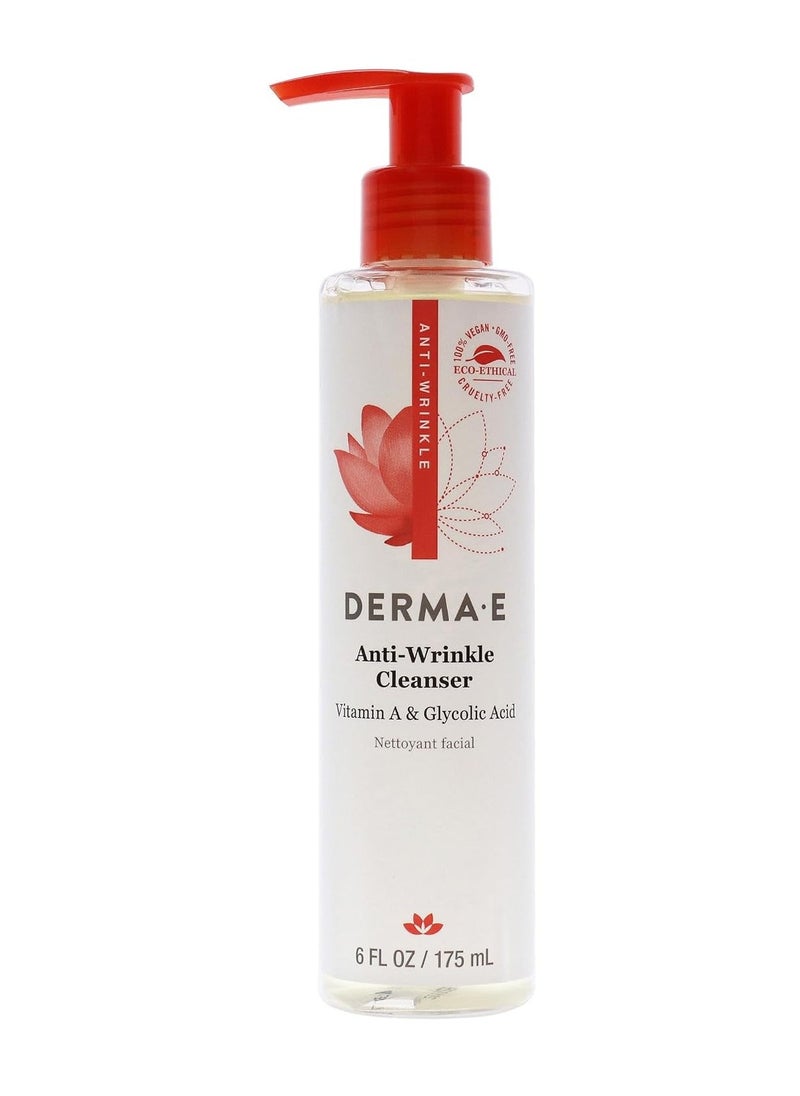 Derma-E Anti-Wrinkle Cleanser Unisex 6 oz