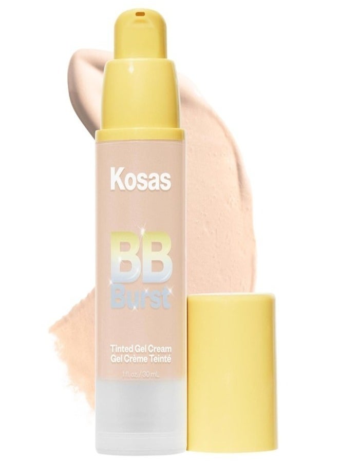 Arabic KOSAS BB Burst Tinted Moisturizer Gel Cream with Copper Peptides - Light Cool 13 - Light With Cool Undertones 30ml