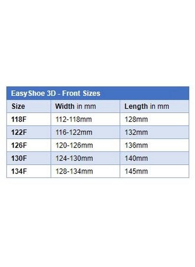 Easycare SB-ES3D-F Shoe 3D, Front 118