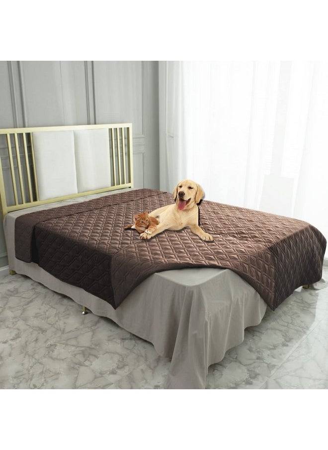 Ameritex Waterproof Blanket Reversible Dog Bed Cover Pet Blanket for Furniture Bed Couch Sofa