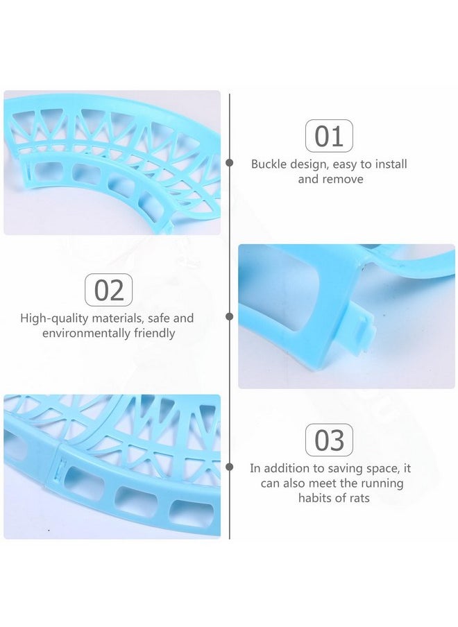 Balacoo 1 Set Hamster Runway Toy Hamster Exercise Toys Track Toy Small Pet Track for Small Pets Hamsters Gerbils Hamster Running Ball Toy Hamster Race Track