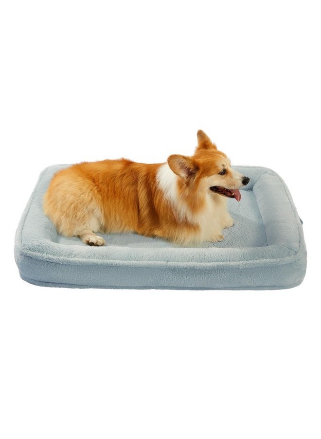 BALANCE Large Dog Bed, Orthopedic Dog Bed, Waterproof Dog Bed with Removable and Washable Cover, Bolster Dog Soft Sofa Bed with Nonskid Bottom, Dog Beds for Large Dogs