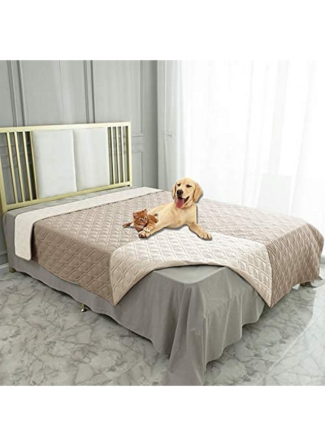 Ameritex Waterproof Dog Bed Cover Pet Blanket for Furniture Bed Couch Sofa Reversible