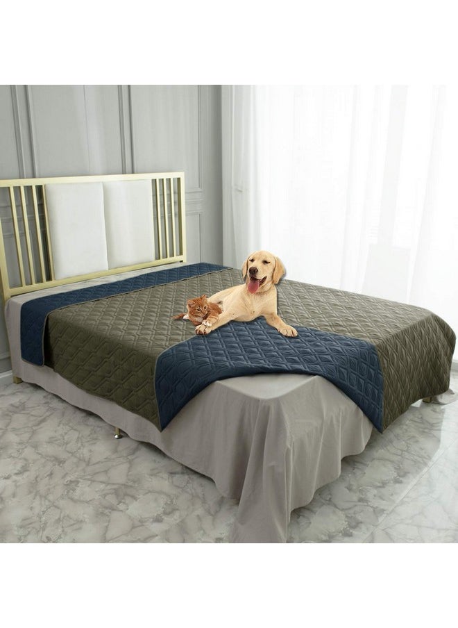 Ameritex Waterproof Dog Bed Cover Pet Blanket for Furniture Bed Couch Sofa Reversible