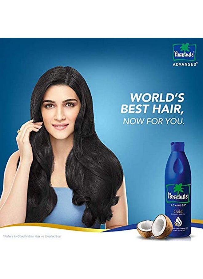 Advansed Gold Coconut Hair Oil, 500 Ml