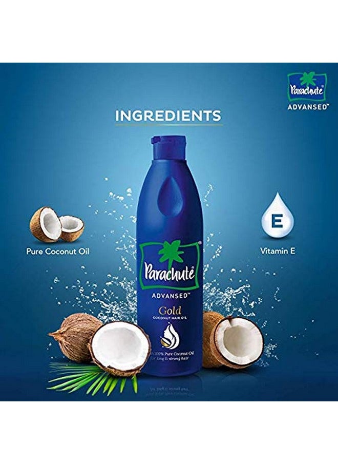 Advansed Gold Coconut Hair Oil, 500 Ml