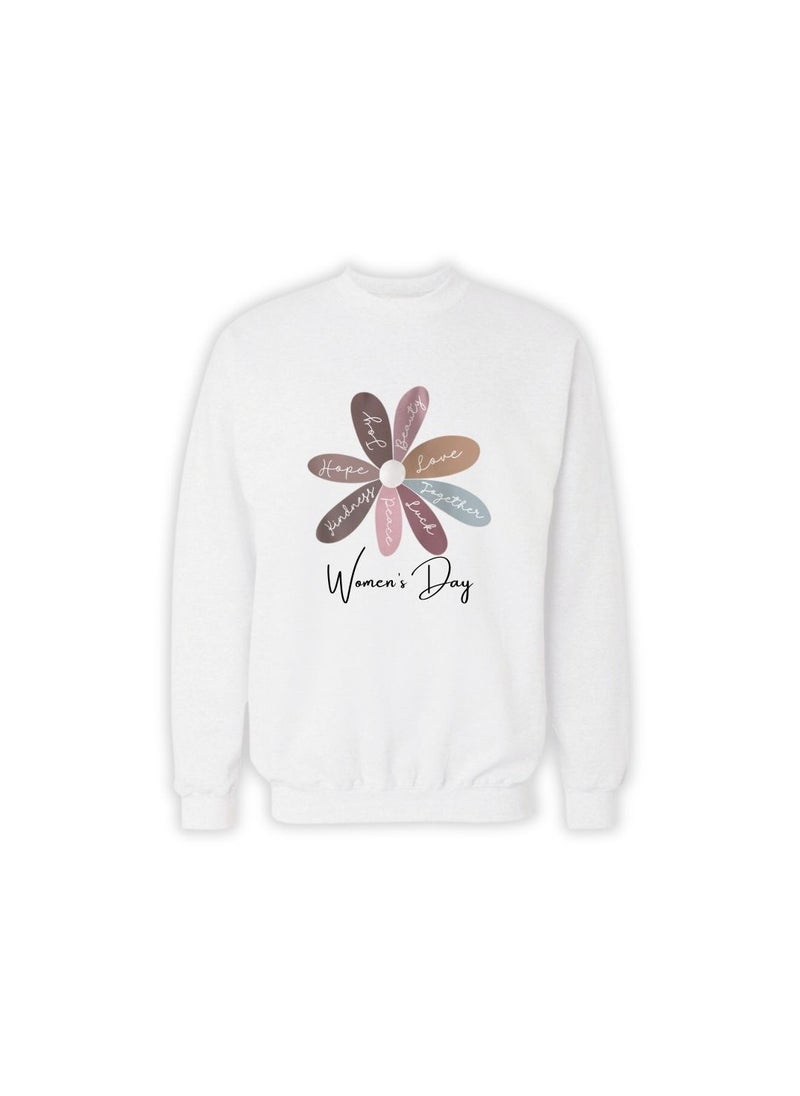 International Women’s Day Sweatshirt–Full Sleeve,100% Cotton|Soft,Warm&Comfortable|Ideal For Events,Casual Wear&Daily Outfits
